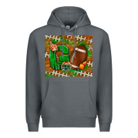 Rock go american football leopard Premium Hoodie - NancyCooperArtShop
