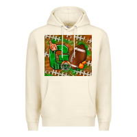 Sandshell go american football leopard Premium Hoodie - NancyCooperArtShop