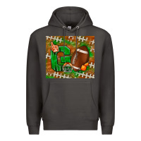 Smoke go american football leopard Premium Hoodie - NancyCooperArtShop
