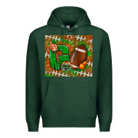 Go American Football Leopard Premium Hoodie | Teevron