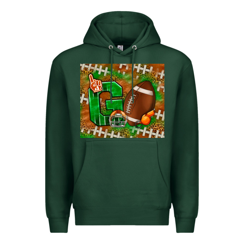 Go American Football Leopard Premium Hoodie by NancyCooperArtShop | Teevron