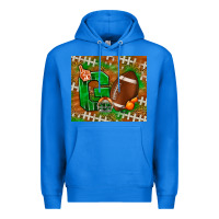 True Royal go american football leopard Premium Hoodie - NancyCooperArtShop