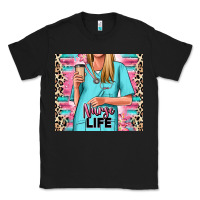 Nurse Life Blonde Woman Classic Tee | Teevron