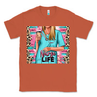 Copper nurse life blonde woman Classic Tee - RanaPortraitStore