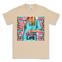 Mushroom nurse life blonde woman Classic Tee - RanaPortraitStore