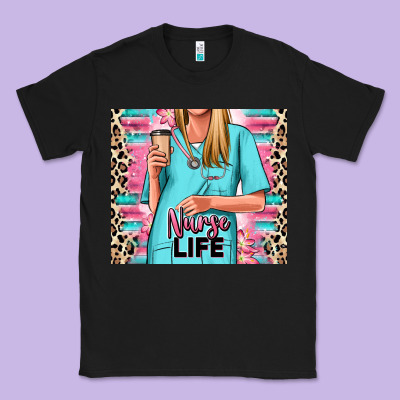 Nurse Life Blonde Woman Classic Tee Designed By Ranaportraitstore
