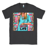 Smoke nurse life blonde woman Classic Tee - RanaPortraitStore