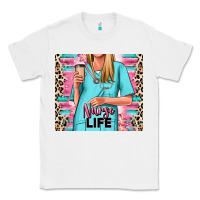 White nurse life blonde woman Classic Tee - RanaPortraitStore