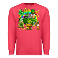 Cardinal St. Patrick's Day gnomies truck Premium Sweatshirt - Neo Western