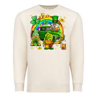 Sandshell St. Patrick's Day gnomies truck Premium Sweatshirt - Neo Western