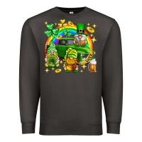 Smoke St. Patrick's Day gnomies truck Premium Sweatshirt - Neo Western