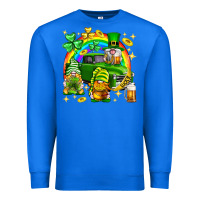 True Royal St. Patrick's Day gnomies truck Premium Sweatshirt - Neo Western