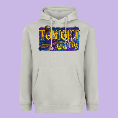 Tonight We Fly Heavyweight Hoodie Designed By Texasbilliewilder