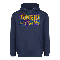 Navy Tonight We Fly Heavyweight Hoodie - texasbilliewilder