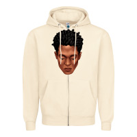Sandshell black man portrait Zipper Hoodie - texasbilliewilder