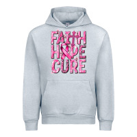 Heather Grey faith hope cure cancer Urban Hoodie - NancyCooperArtShop