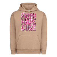 Pigment Burro faith hope cure cancer Urban Hoodie - NancyCooperArtShop