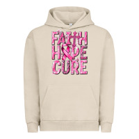 Pigment French Oak faith hope cure cancer Urban Hoodie - NancyCooperArtShop