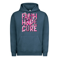 Pigment Midnight Navy faith hope cure cancer Urban Hoodie - NancyCooperArtShop
