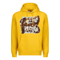 Lemon hand drawn cowhide cow fur Premium Hoodie - BarkalooDesign