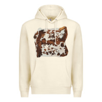 Sandshell hand drawn cowhide cow fur Premium Hoodie - BarkalooDesign
