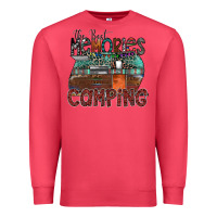 Cardinal the best memories camping Premium Sweatshirt - SublimationCraftShop