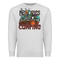 Dove Grey the best memories camping Premium Sweatshirt - SublimationCraftShop