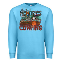 Ocean Blue the best memories camping Premium Sweatshirt - SublimationCraftShop