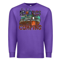 Purple the best memories camping Premium Sweatshirt - SublimationCraftShop