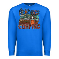 True Royal the best memories camping Premium Sweatshirt - SublimationCraftShop