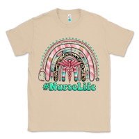 Mushroom nurse life rainbow Classic Tee - RanaPortraitStore