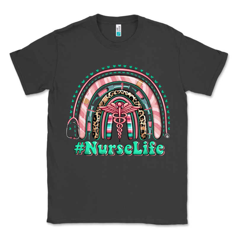 Nurse Life Rainbow Classic Tee by RanaPortraitStore | Teevron