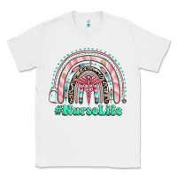 White nurse life rainbow Classic Tee - RanaPortraitStore