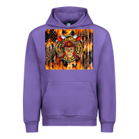 Tulip Firefighter Skull Urban Hoodie - LillyAllenDesigns