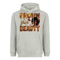 Moon Dust brown skin beauty Heavyweight Hoodie - Zillion Design Studio