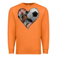 Carrot western soccer heart Premium Sweatshirt - HRA Design Shop
