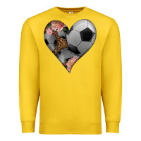 Lemon western soccer heart Premium Sweatshirt - HRA Design Shop