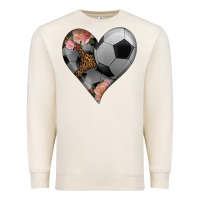 Sandshell western soccer heart Premium Sweatshirt - HRA Design Shop