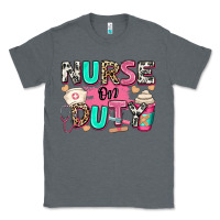 Charcoal Heather nurse on duty Classic Tee - RanaPortraitStore