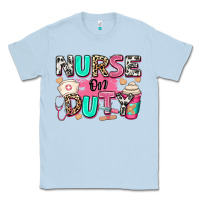Dusty Blue nurse on duty Classic Tee - RanaPortraitStore