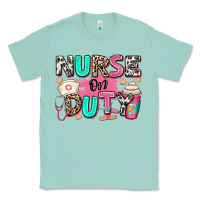 Seafoam nurse on duty Classic Tee - RanaPortraitStore