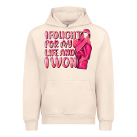 Sandshell i fought for my life and i won Urban Hoodie - NancyCooperArtShop
