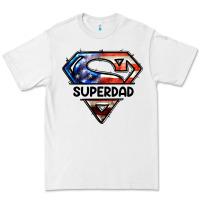 White American Superdad Premium Tee - LillyAllenDesigns