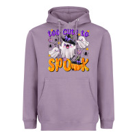 Lavender Too Cute To Spook Heavyweight Hoodie - texasbilliewilder