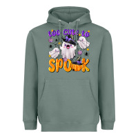Sage Too Cute To Spook Heavyweight Hoodie - texasbilliewilder