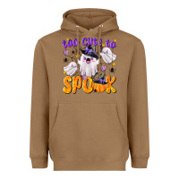 Toasted Coconut Too Cute To Spook Heavyweight Hoodie - texasbilliewilder