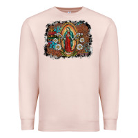 Pale Pink virgin mary Premium Sweatshirt - SublimationCraftShop