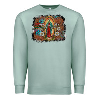 Seafoam virgin mary Premium Sweatshirt - SublimationCraftShop
