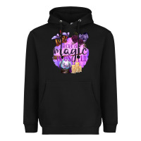 Black There Is Magic In Us All Heavyweight Hoodie - texasbilliewilder