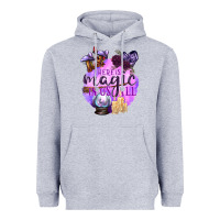Heather Grey There Is Magic In Us All Heavyweight Hoodie - texasbilliewilder
